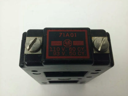 ALLEN BRADLEY 71A01 SER. K, COIL, 110V @ 60HZ, 93V @ 50HZ, SIZE 1 NEW OTHER, 71A