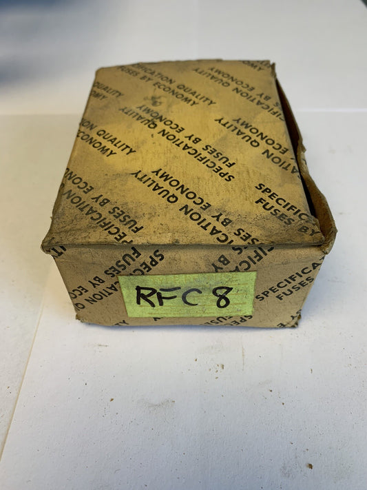 Economy Fuse RFC8 8A 600V Fuse "Lot of 10"