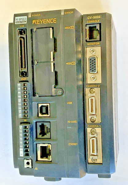 KEYENCE CV-5002 DIGITAL IMAGING SENSOR CONTROLLER