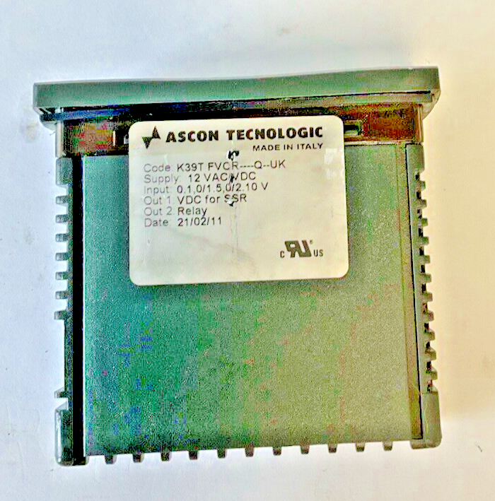ASCON TECHOLOGIC K39 DISPLAY CONTROLLER K39T FVCR----Q--UK 12VAC/VDC