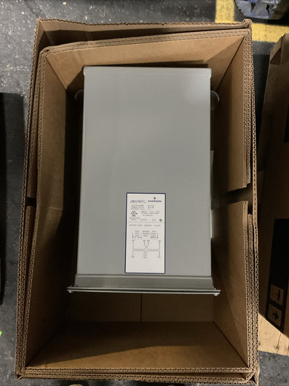 EMERSON HEVI-DUTY HZ12-3000 TRANSFORMER PRI VOLTS 240X180 SEC VOLTS 120 1PH 3KVA