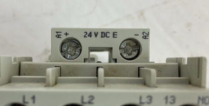 ALLEN BRADLEY STARTER (300-AOE*930 SER C COIL 24VDC + 193-ED1CB 1.0-5.0A SER C)