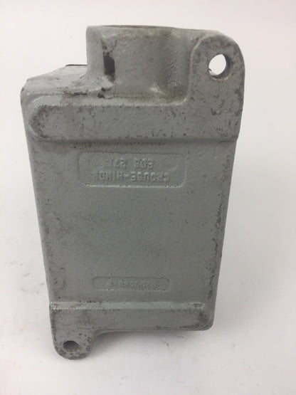 ALLEN BRADELY 600-TEX5 MANUAL STARTER SWITCH 1HP 115-230VAC 3/4HP 115-230VDC
