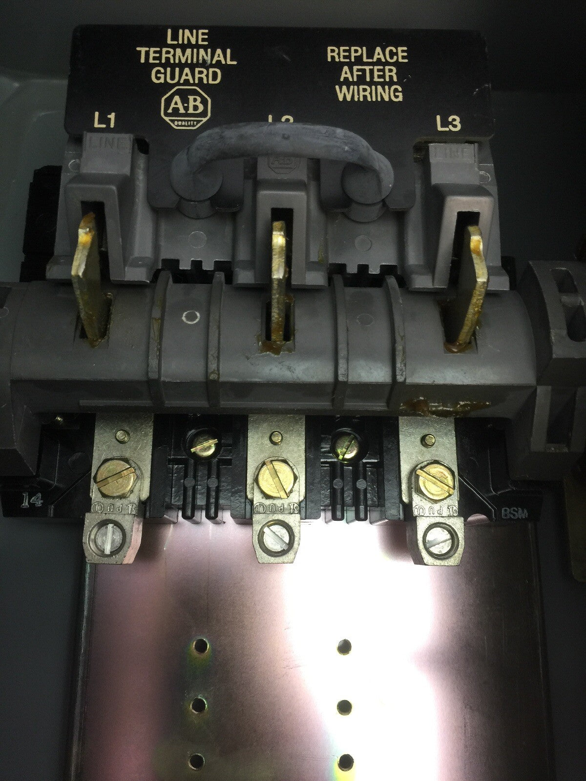 ALLEN BRADLEY 1494F-JN60 NON-FUSIBLE DISCONNECT SAFETY SWITCH 60AMP 3PH 3 POLE