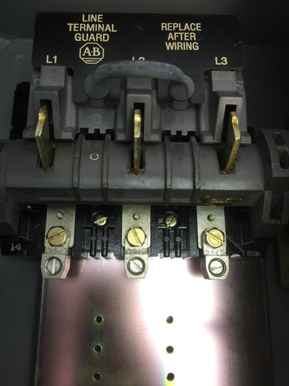 ALLEN BRADLEY 1494F-JN60 NON-FUSIBLE DISCONNECT SAFETY SWITCH 60AMP 3PH 3 POLE