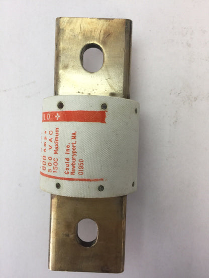 GOULD SHAWMUT AMPTRAP A50P800 FUSE 800 AMP 500VAC TYPE 4 FORM 101