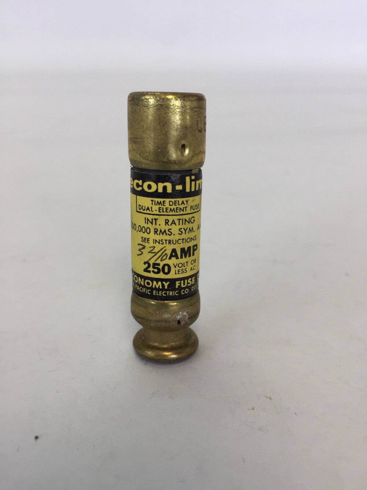 ECONOMY LENR 3-2/10 ECON-LIMITER CLASS RK5 FUSE 250VAC 3-2/10AMP (BOX OF 10)