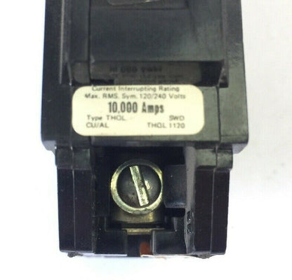 GE THQL1120 CIRCUIT BREAKER 20 AMP 120/240VAC 1 POLE  (LOT OF 4)