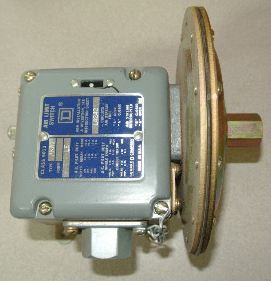 SQUARE D 9012 AKW-1 - AIR LIMIT SWITCH -  NEW SURPLUS