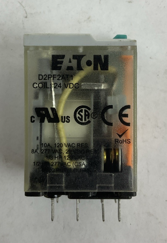EATON D2PF2AT1 RELAY COIL 24VDC (LOT OF 5)