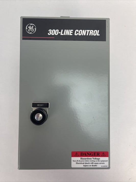 GE CR306C2290001321 MAGNETIC STARTER SIZE 1 600VAC 27AMP NO HEATERS