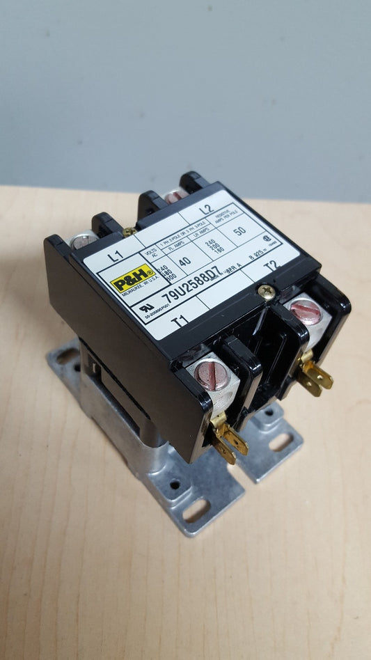 P&H 79U2588D7 160 Amp, 600V AC 3 Pole Contactor SER A