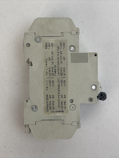 MERLIN GERIN 60138 MULTI9 C60 CIRCUIT BREAKER C 3A 240VAC 125VDC 2POLE