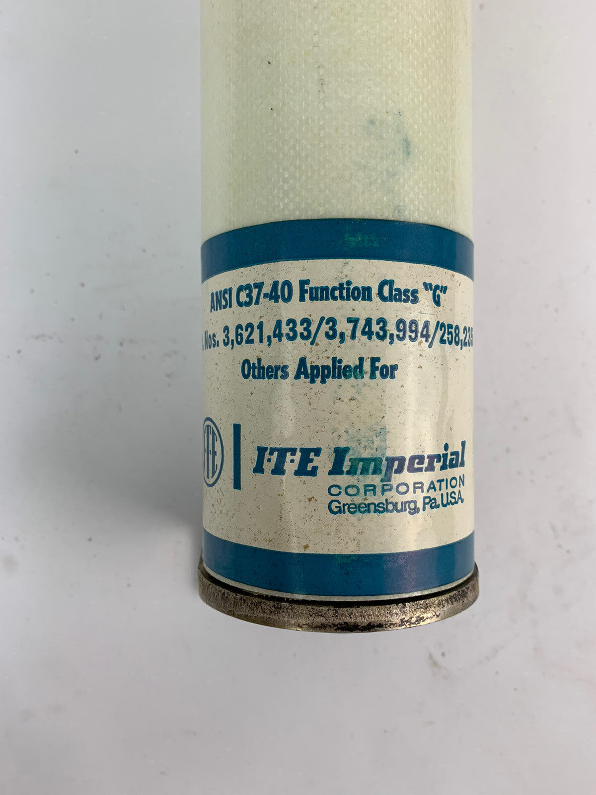 ITE ANSI C37-40 Function Class "G" 225-007-945 80E 5.5KV Fuse
