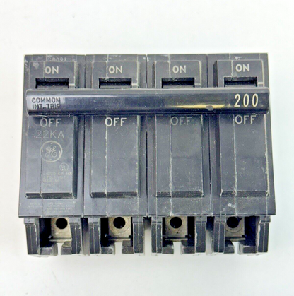 GE - THQMV4200 - THERMAL MAGNETIC CIRCUIT BREAKER - 4 POLE, 200 A, 240 VAC