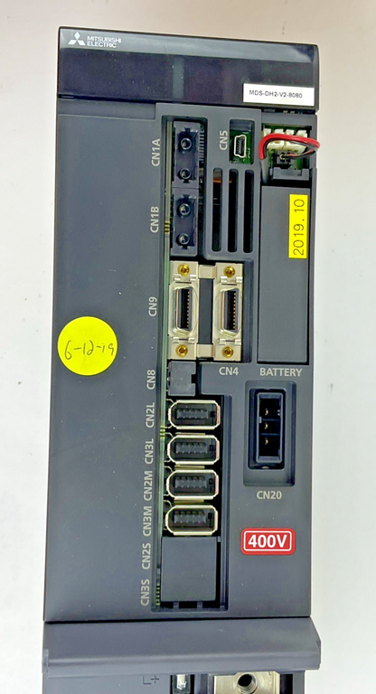 MITSUBISHI MDS-DH2-V2-8080 SERVO DRIVE 4.5KW 648V 12.0A H/WVER.P 240HZ