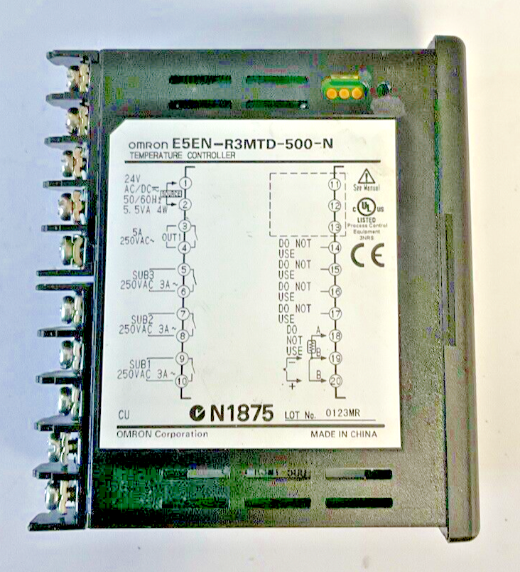 OMRON E5EN-R3MTD-500-N TEMPERATURE CONTROLLER