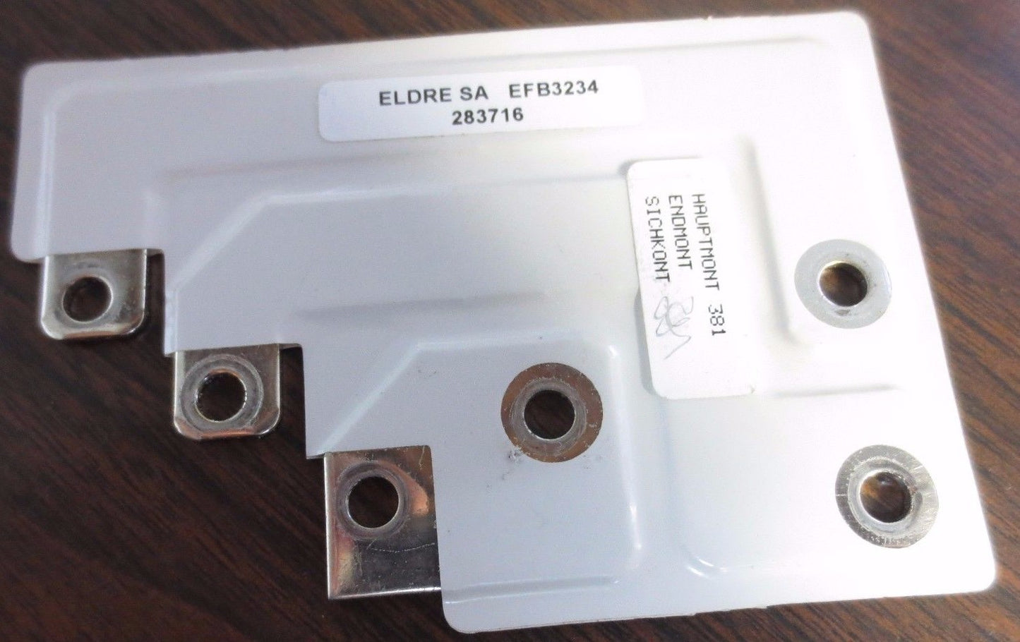 ELDRE SA / MERSEN EFB3234 / 28716 BUS BAR / BUSBAR - HAUPTMONT 381
