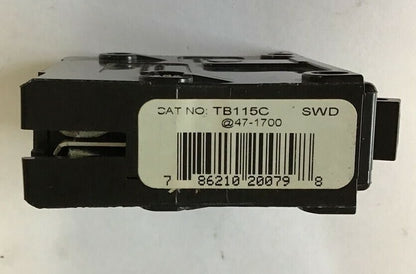 THOMAS  & BETTS TB115C CIRCUIT BREAKER 120/240VAC 15A  1POLE