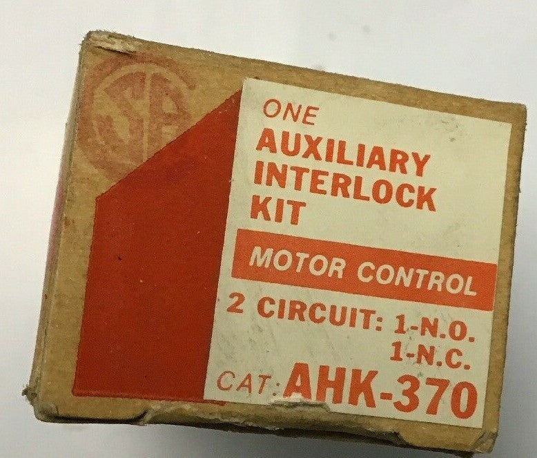ARROW HART AHK-370 AUXILIARY INTERLOCK KIT PILOT DUTY 600VAC MAX
