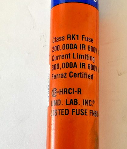 FERRAZ SHAWMUT A6D30R AMP-TRAP 2000 FUSES 30A 600VAC ***LOTOF3***