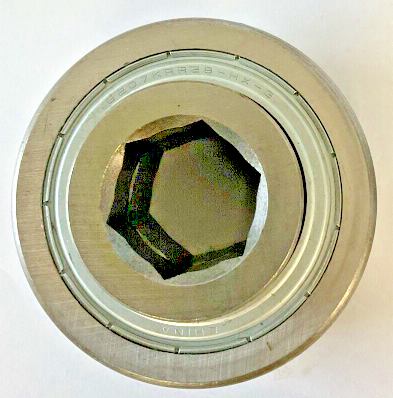 G207KRR28-HX-GI HEX BORE BEARING ***LOTOF2***