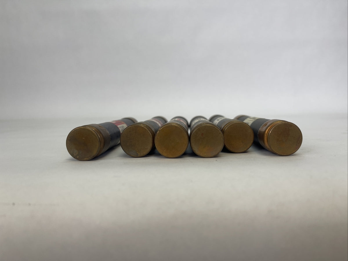 COOPER BUSSMANN LPS-RK-4 LOW-PEAK DUAL ELEMENT FUSE 600VAC (LOT OF 6)
