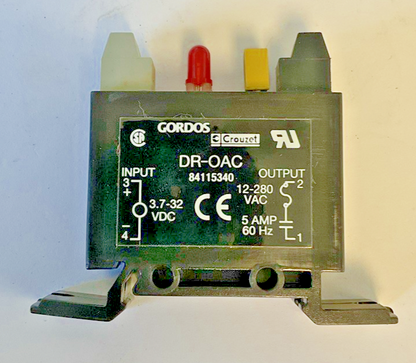 GORDOS DR-OAC SOLID STATE RELAY 32VDC 280VAC 5A 60HZ ***LOTOF3***
