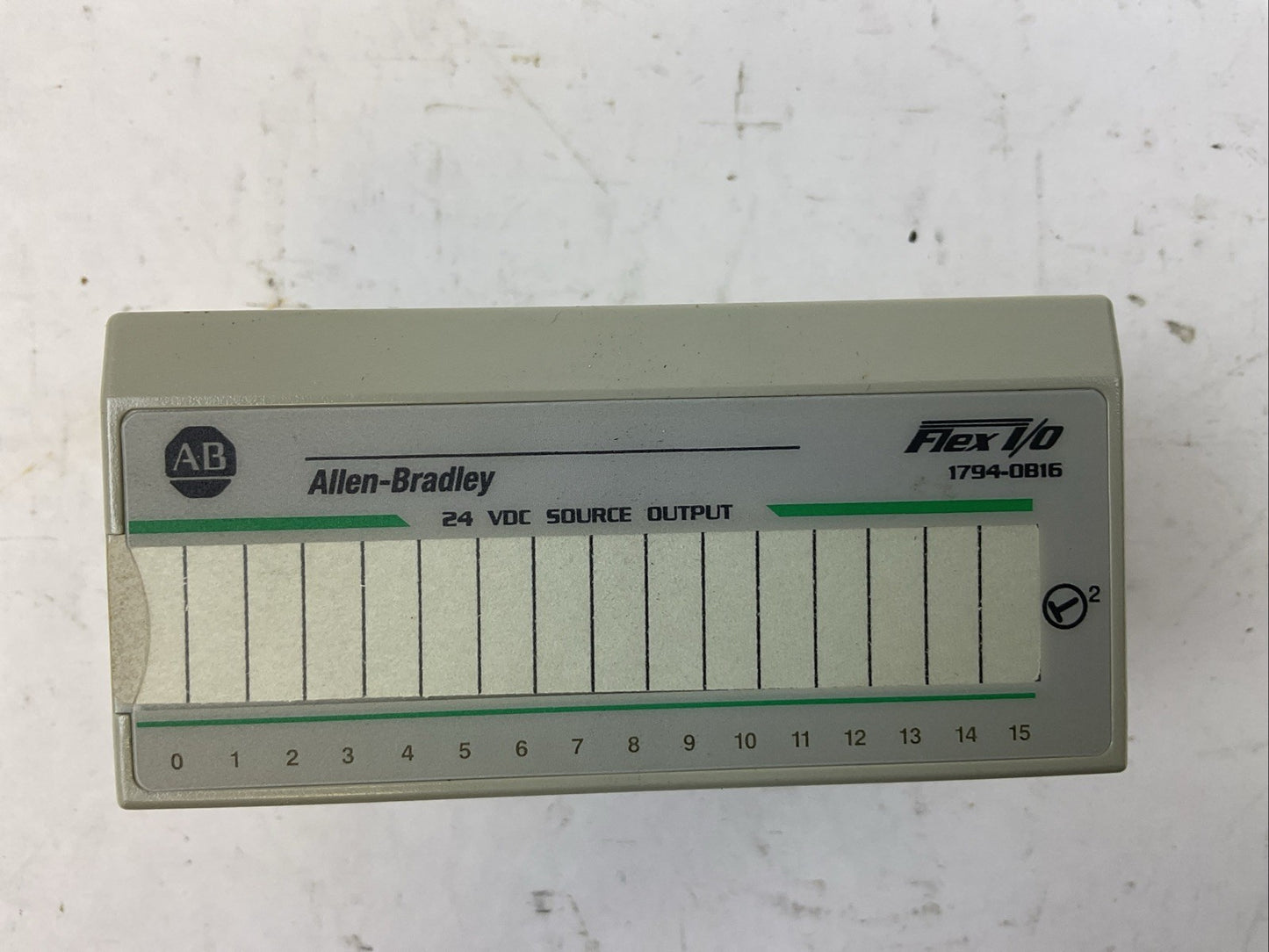 ALLEN BRADLEY 1794-OB16 SER A REV B01 OUTPUT MODULE