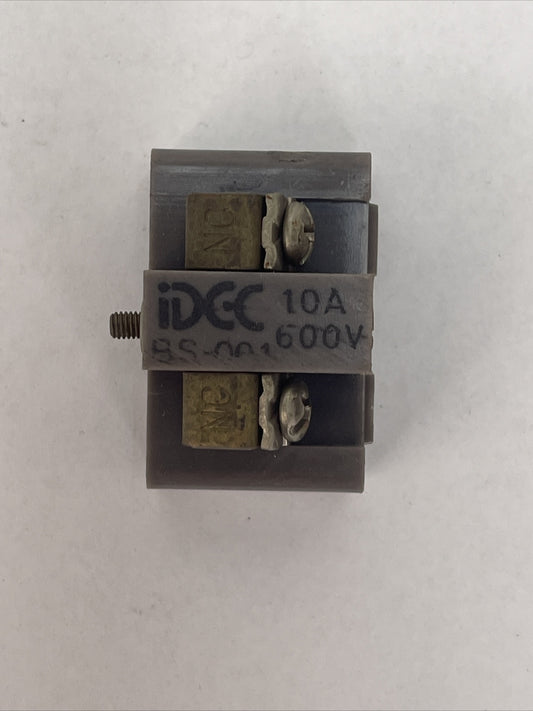IDEC BS-001 CONTACT BLOCK 10A 600V (LOT OF 30)