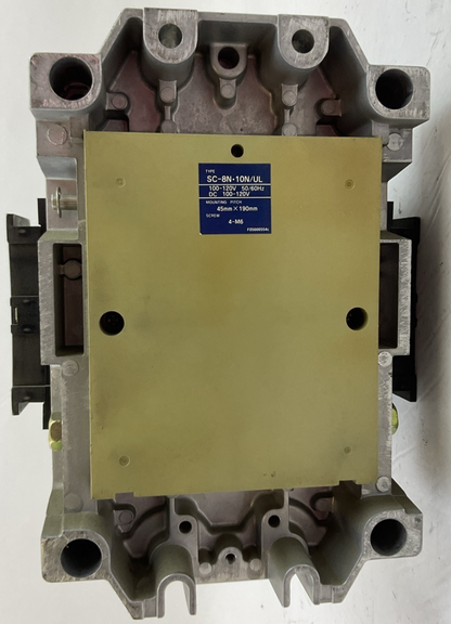 FUJI 1NC4HO CONTACTOR TYPE SC-10N/UL 600V 150HP 240A 3POLE COIL 100-120V 50/60HZ