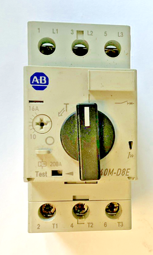 ALLEN BRADLEY 140M-D8E-C16 MOTOR PROTECTOR SER.B 16A 50/60HZ