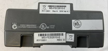 METASYS MS-FEC2610-0 REV H S/W VER 4.1 MS-FEB2610-0 REV. D CONTROLLER 24VAC