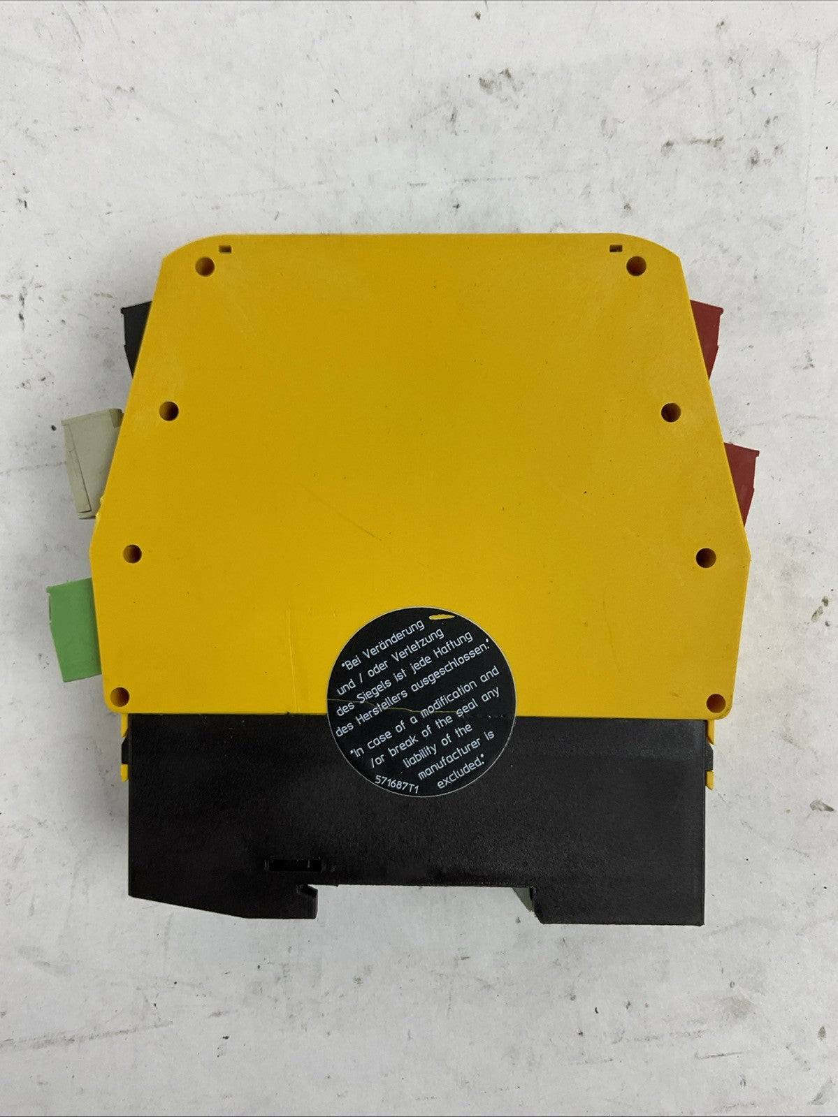 IFM G1501S SAFETY RELAY OUTPUT 6A 250VAC 24VDC INPUT 24VDC