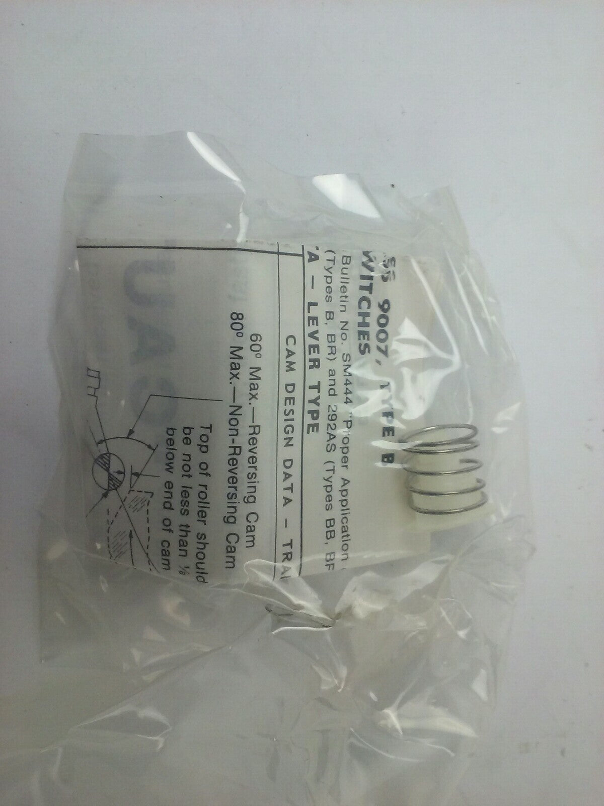 SQUARE D 31032-026-59 LIMIT SWITCH HEAD CLASS 9007 3103202659
