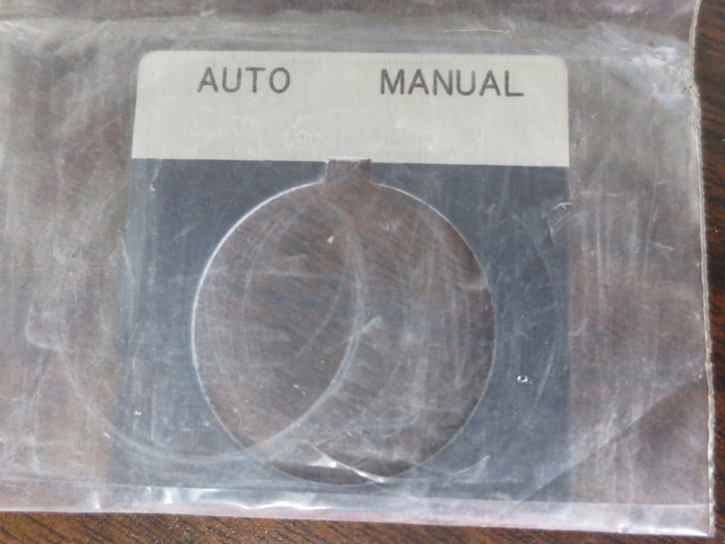 ALLEN-BRADLEY LEGEND PLATES "START" "AUTO/MANUAL" "OFF/ON" "REVERSE" NEW SURPLUS