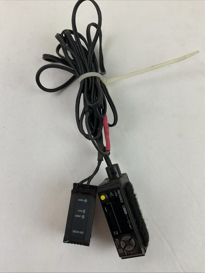 KEYENCE GV-H130 + GV-21 LASER SENSOR