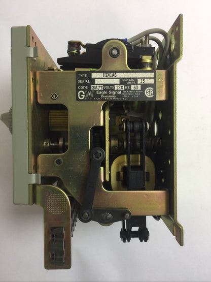 EAGLE SIGNAL HZ41A6 ELECTRIC RESET COUNTER MICROFLEX 0-1000 120VOLT 60HZ 15AMP
