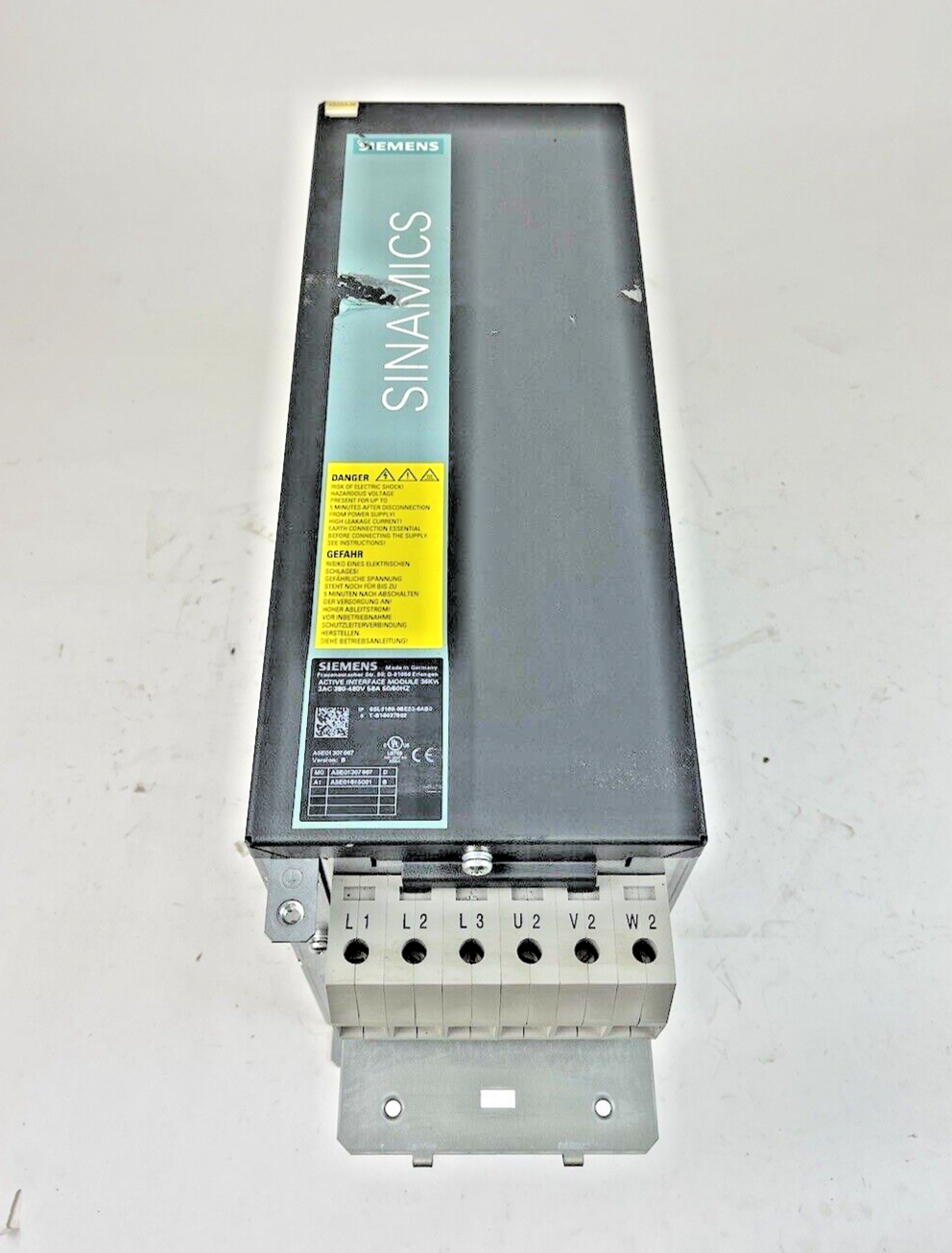 SIEMENS  6SL3100-0BE23-6AB0   SINAMICS ACTIVE INTERFACE MODULE