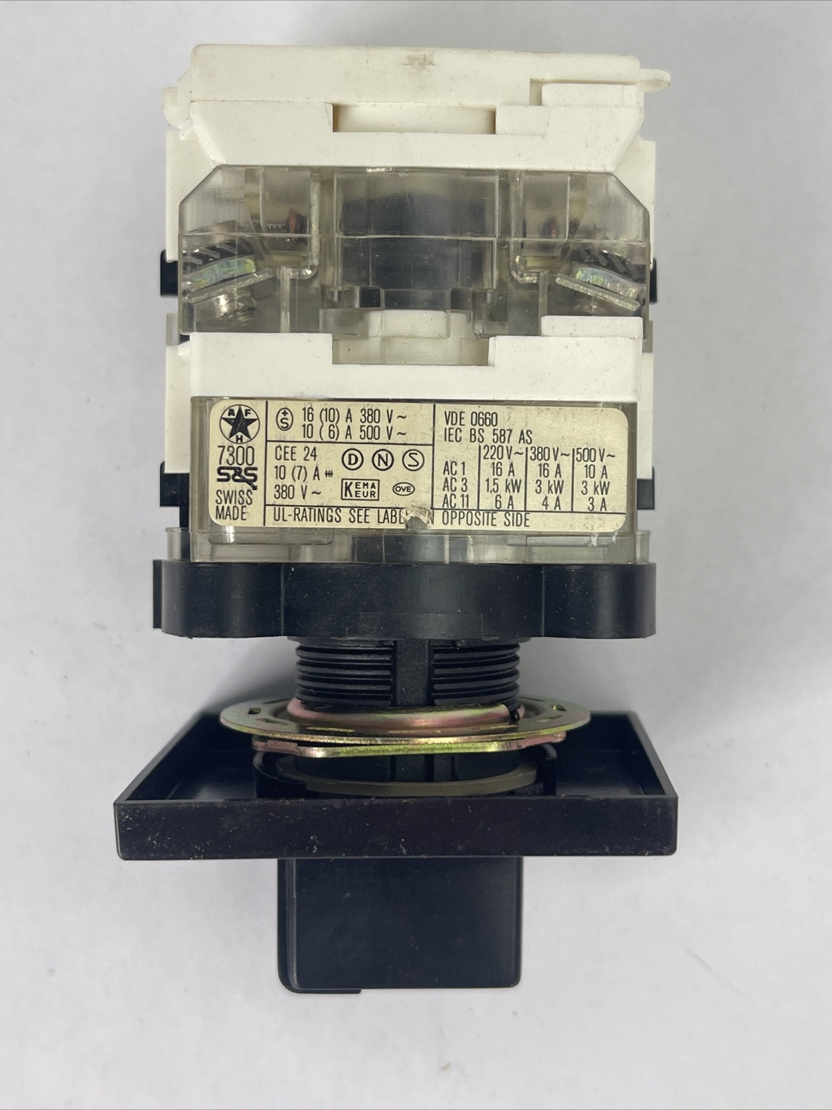 SPRECHER + SCHUH LR 24962 SWITCH 600VAC 3HP