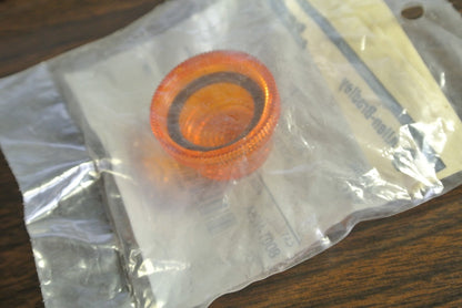 ALLEN-BRADLEY 800T-N26A - PILOT LIGHT ACRYLIC LENS, AMBER - NEW SURPLUS LOT of 3