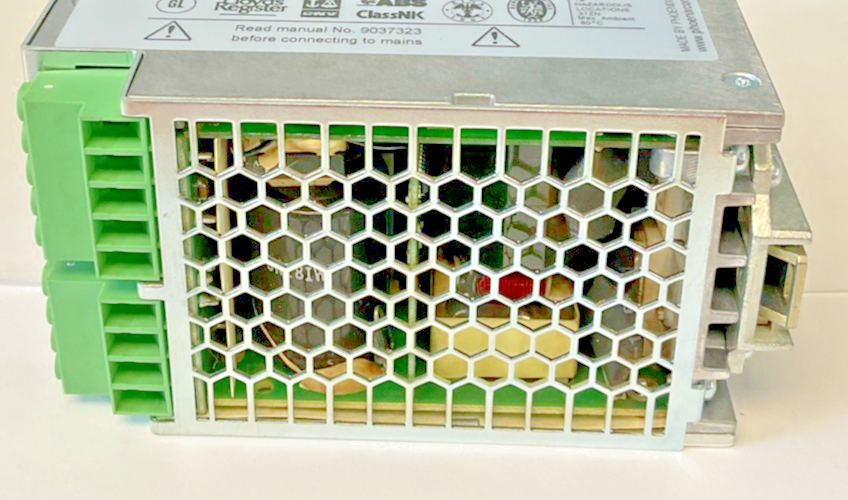 PHOENIX CONTACT PS/3AC/24DC/20 POWER SUPPLY 500VAC 50/60HZ REV.08