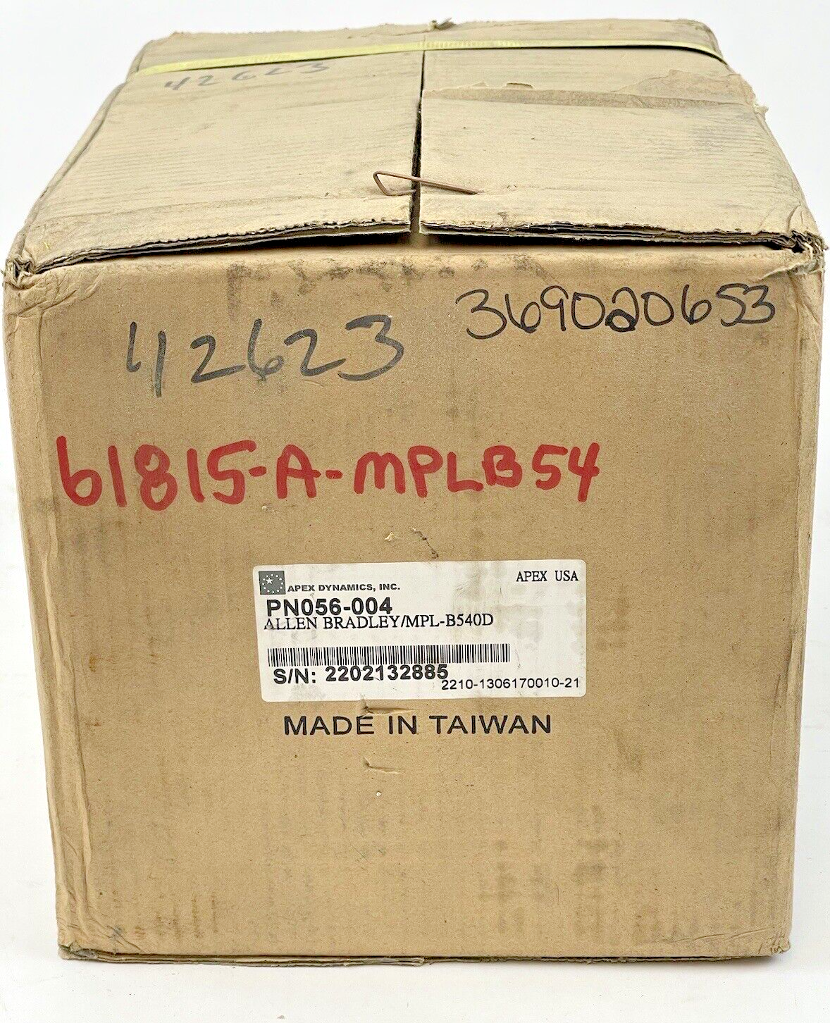 APEX DYNAMICS - PN056 004 - PLANETARY GEARBOX FOR ALLEN BRADLEY MPL-B540D - 4:1