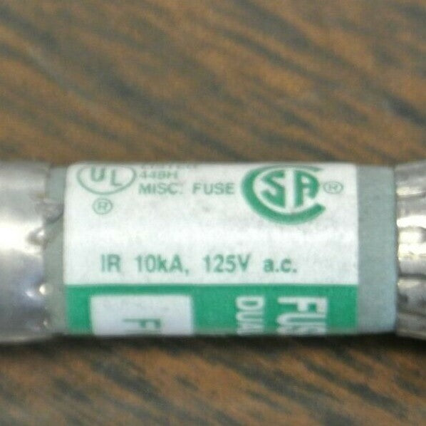 LOT of 4 / BUSS FNM15 FUSETRON DUAL-ELEMENT FUSE / 15A / 125V / NEW SURPLUS