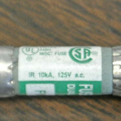 LOT of 4 / BUSS FNM15 FUSETRON DUAL-ELEMENT FUSE / 15A / 125V / NEW SURPLUS