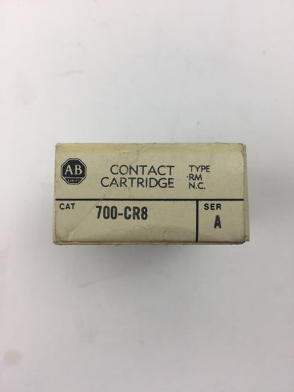 ALLEN BRADLEY 700-CR8 CONTACT CARTRIDGE  SERIES A