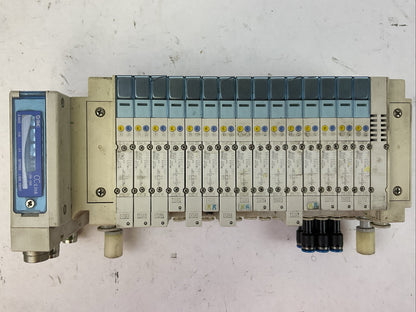 SMC EX260-SMJ1 CC-LINK 24VDC (6)SY3300-5U1 (9)SY3A00-5U1 SOLENOID VALVES