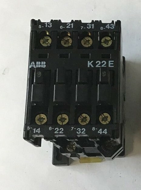 ABB K22-N CONTROL RELAY 2N0-2NC 24V 60/50HZ K22E