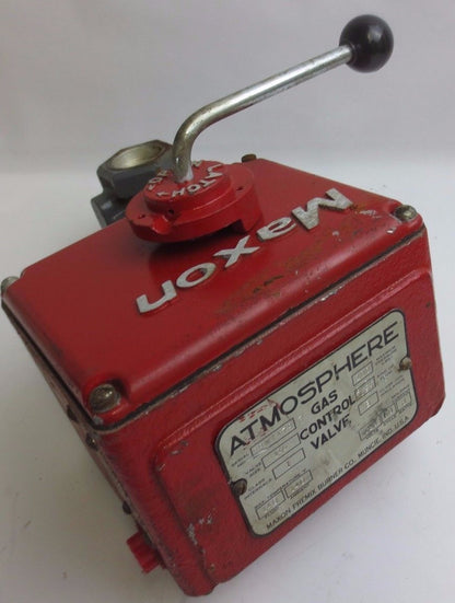 MAXON ATMOSPHERE GAS CONTROL VALVE - 1-1/4" 100psi, for ENDOTHERMIC FLUID 120V