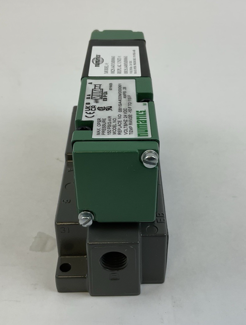 NUMATICS 081SA400M000061 SOLENOID VALVE 24VDC 150PSIG 26AMP